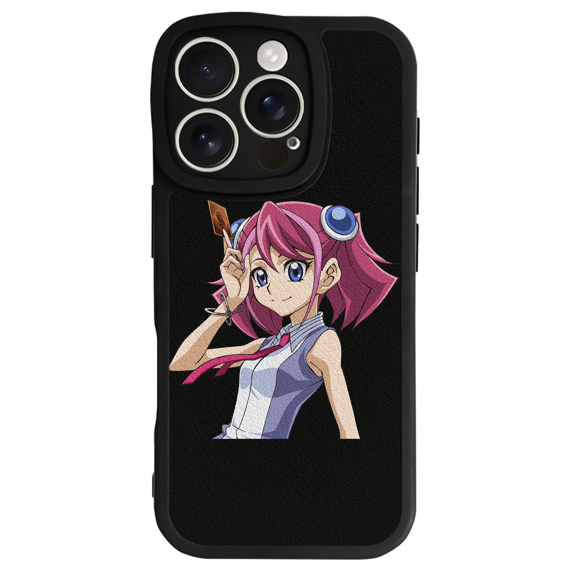 遊☆戯☆王 Yu-Gi-Oh! 【iPhone 16シリーズ対応】シリコンスマホケース（レザー調） 材質：シリコン